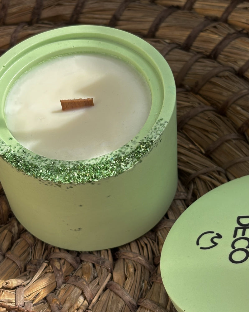 Świeca Sojowa Basic - FRESH PEONIES