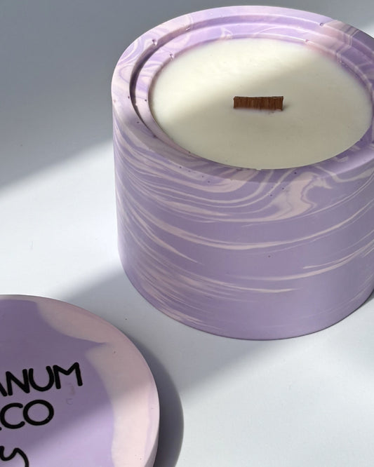 Świeca Sojowa Basic - LAVENDER