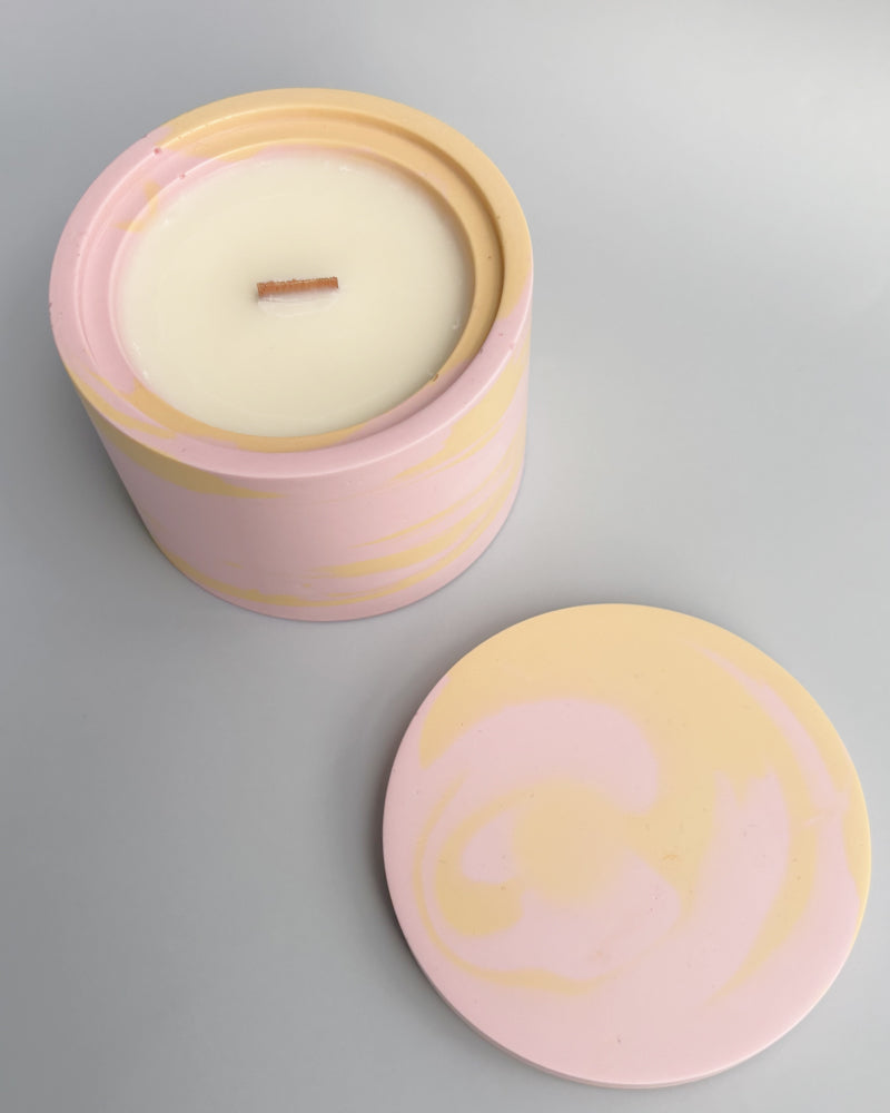 Świeca Sojowa Basic - PINK GRAPEFRUIT