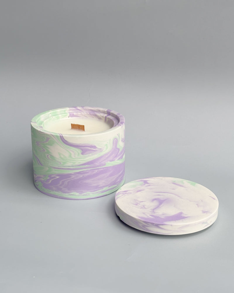 Świeca Sojowa Basic - CREAMY LAVENDER