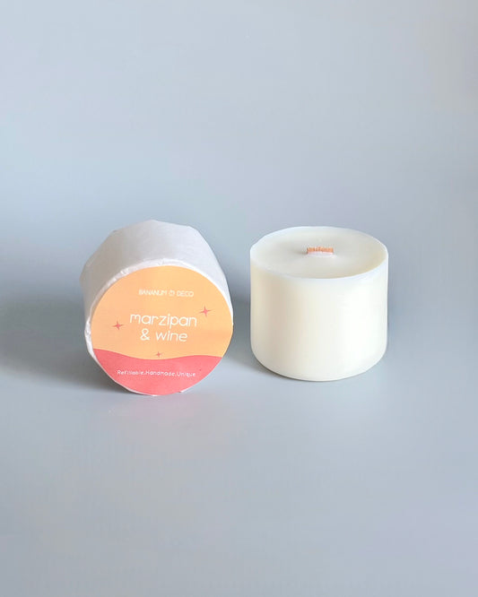 Wkład do świecy 130g - Marzipan & Wine