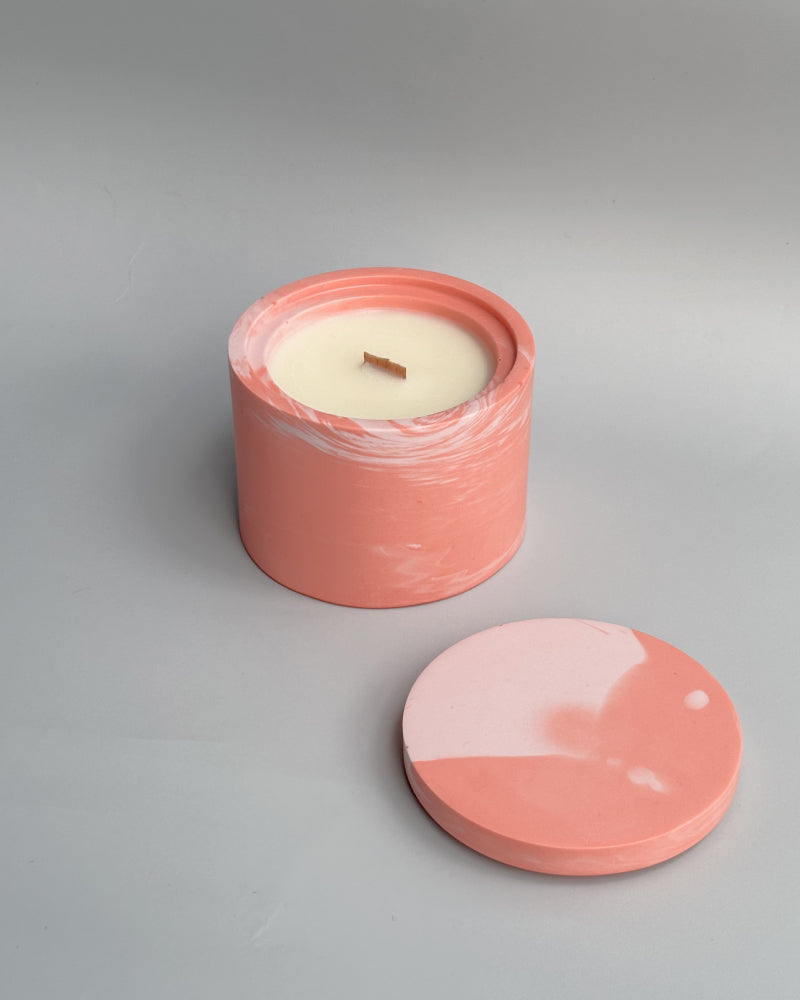 Basic Soy Candle - PINK GRAPEFRUIT