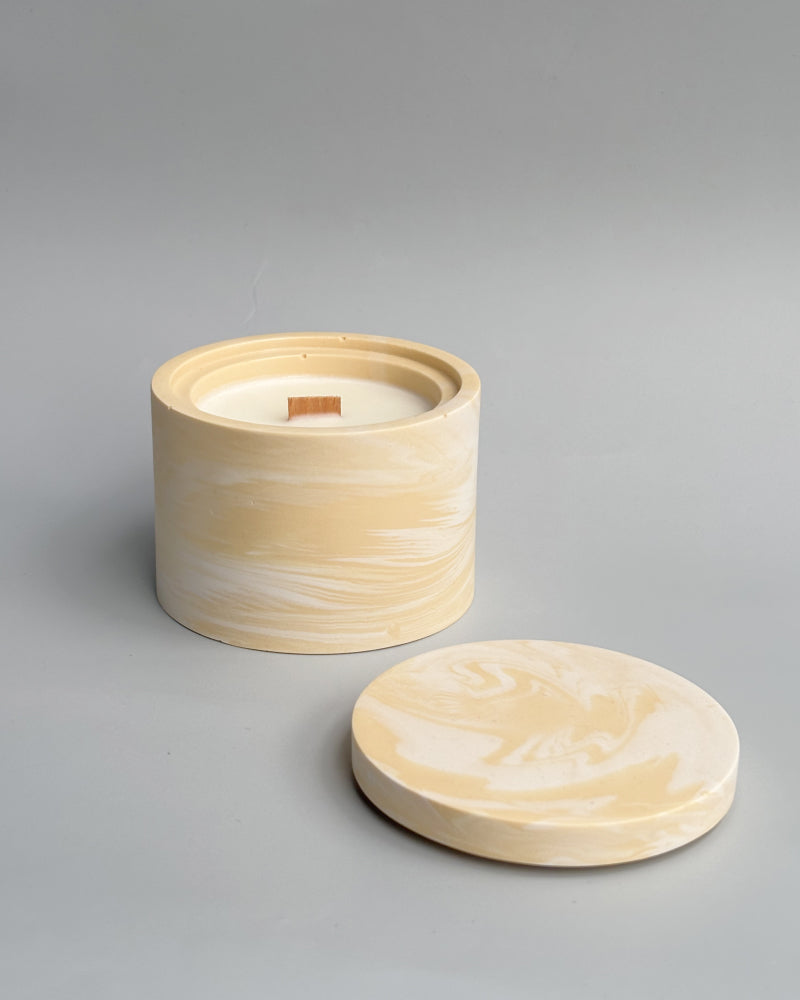 Świeca Sojowa Basic - VELVET SANDALWOOD