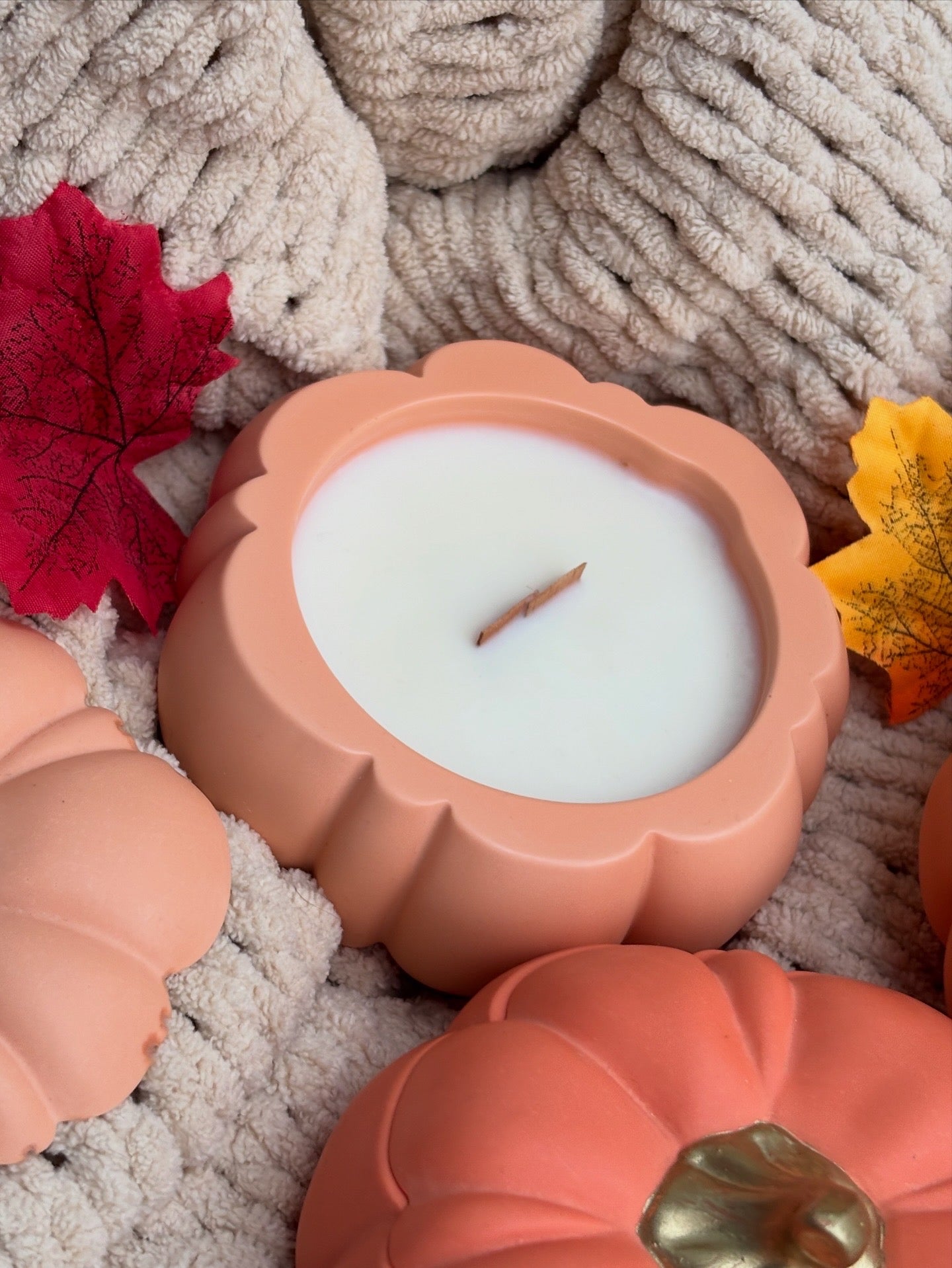 Świeca Sojowa Dynia - SALTED CARAMEL