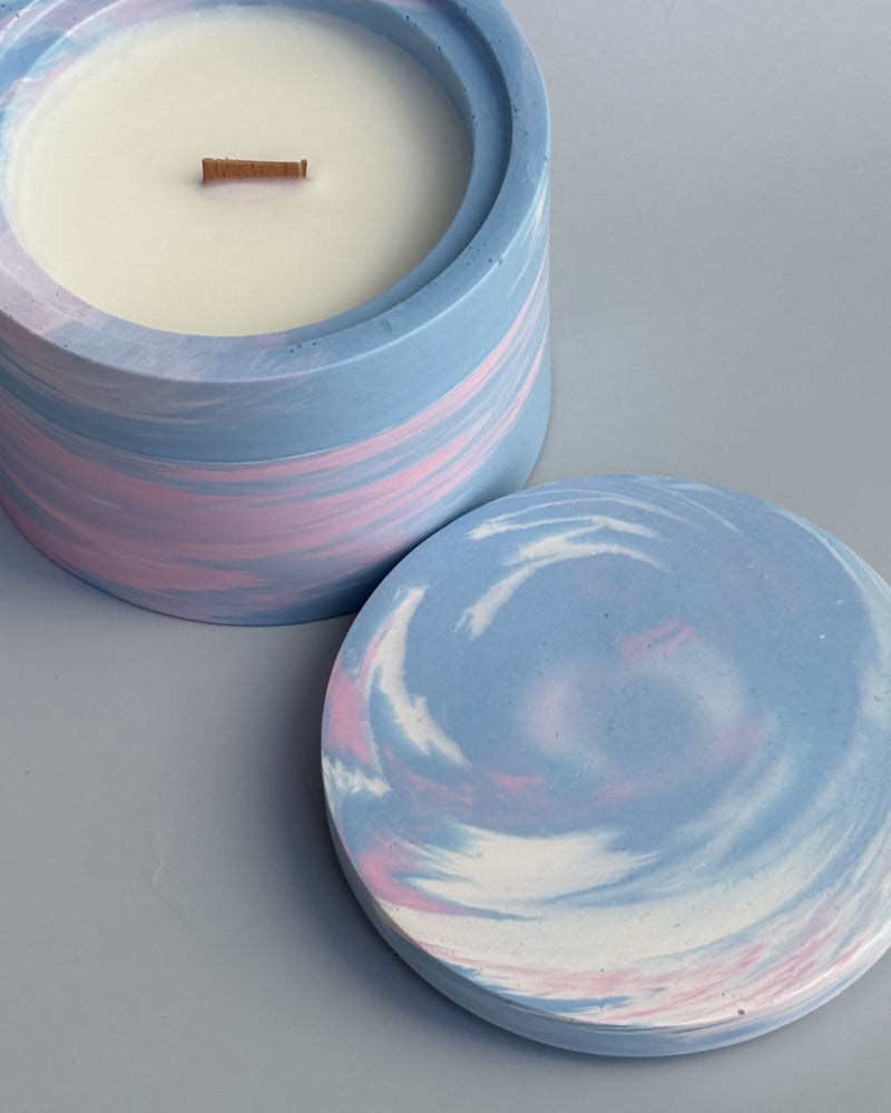 Świeca Sojowa Basic - FRESH PEONIES