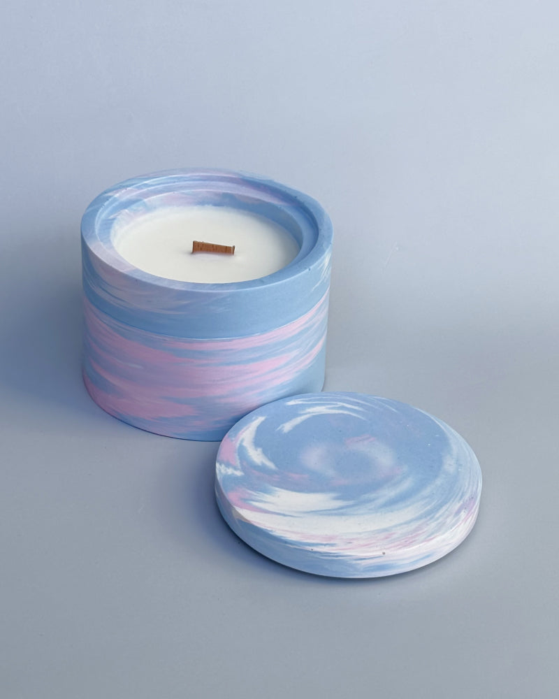 Świeca Sojowa Basic - FRESH PEONIES