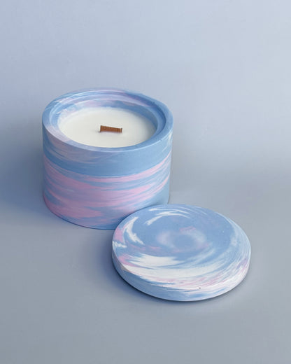 Świeca Sojowa Basic - FRESH PEONIES