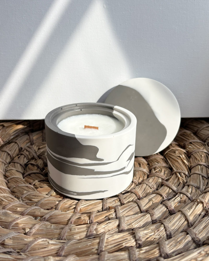 Świeca Sojowa Basic - AMBER VANILLA