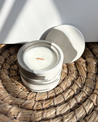 Świeca Sojowa Basic - AMBER VANILLA