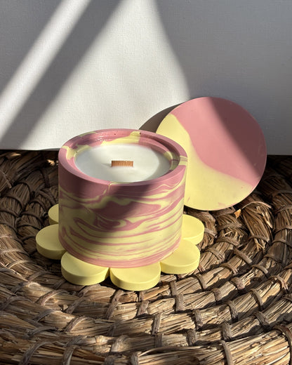 Świeca Sojowa Basic - VELVET SANDALWOOD