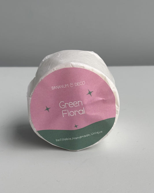 Wkład Basic 130g  - GREEN FLORAL