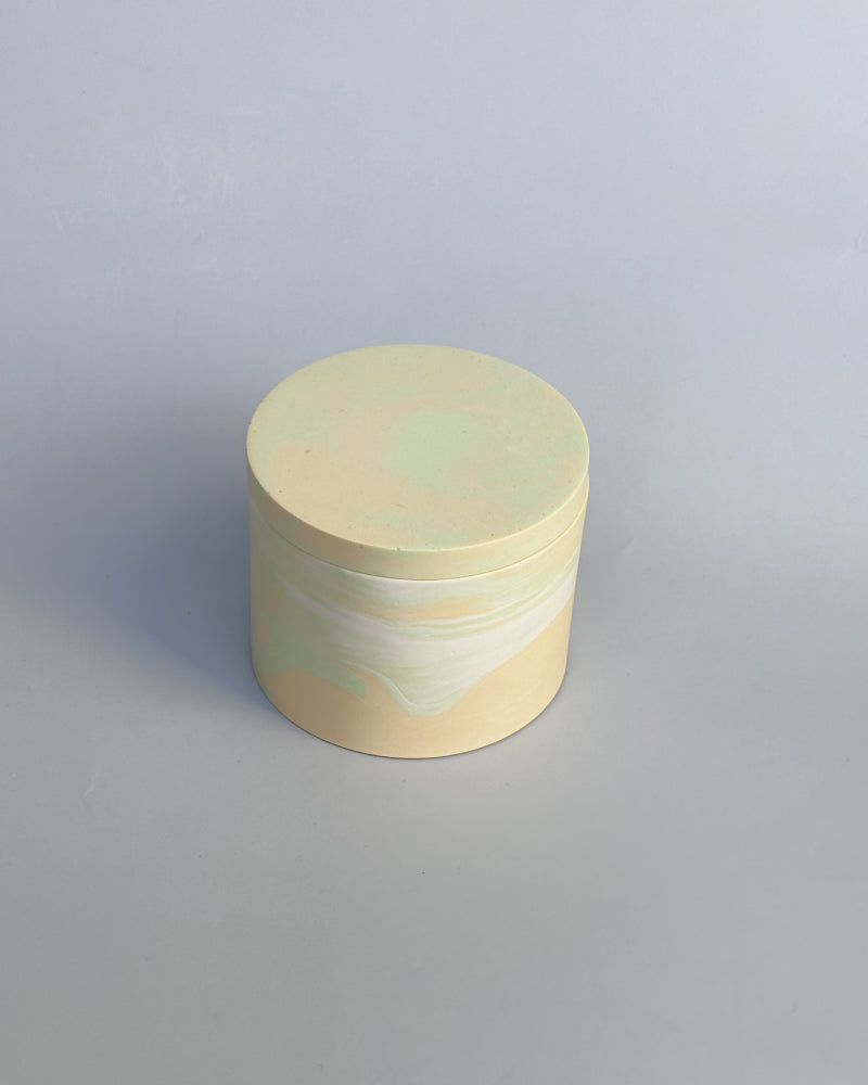 Świeca Sojowa Basic - GREEN FLORAL