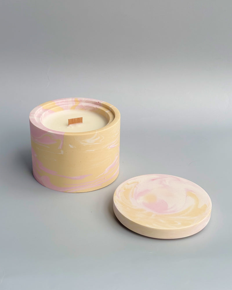 Świeca Sojowa Basic - PINK GRAPEFRUIT