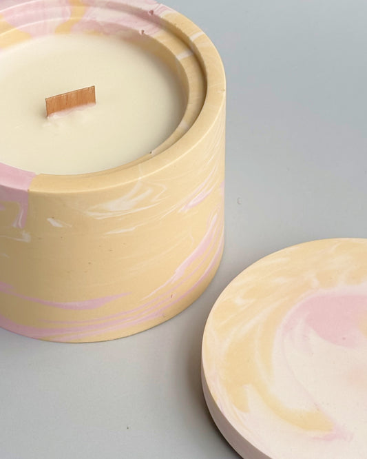 Świeca Sojowa Basic - PINK GRAPEFRUIT