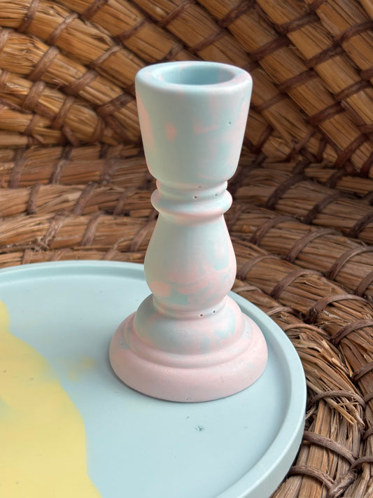 Taca dekoracyjna mała - Niebiesko-żółty