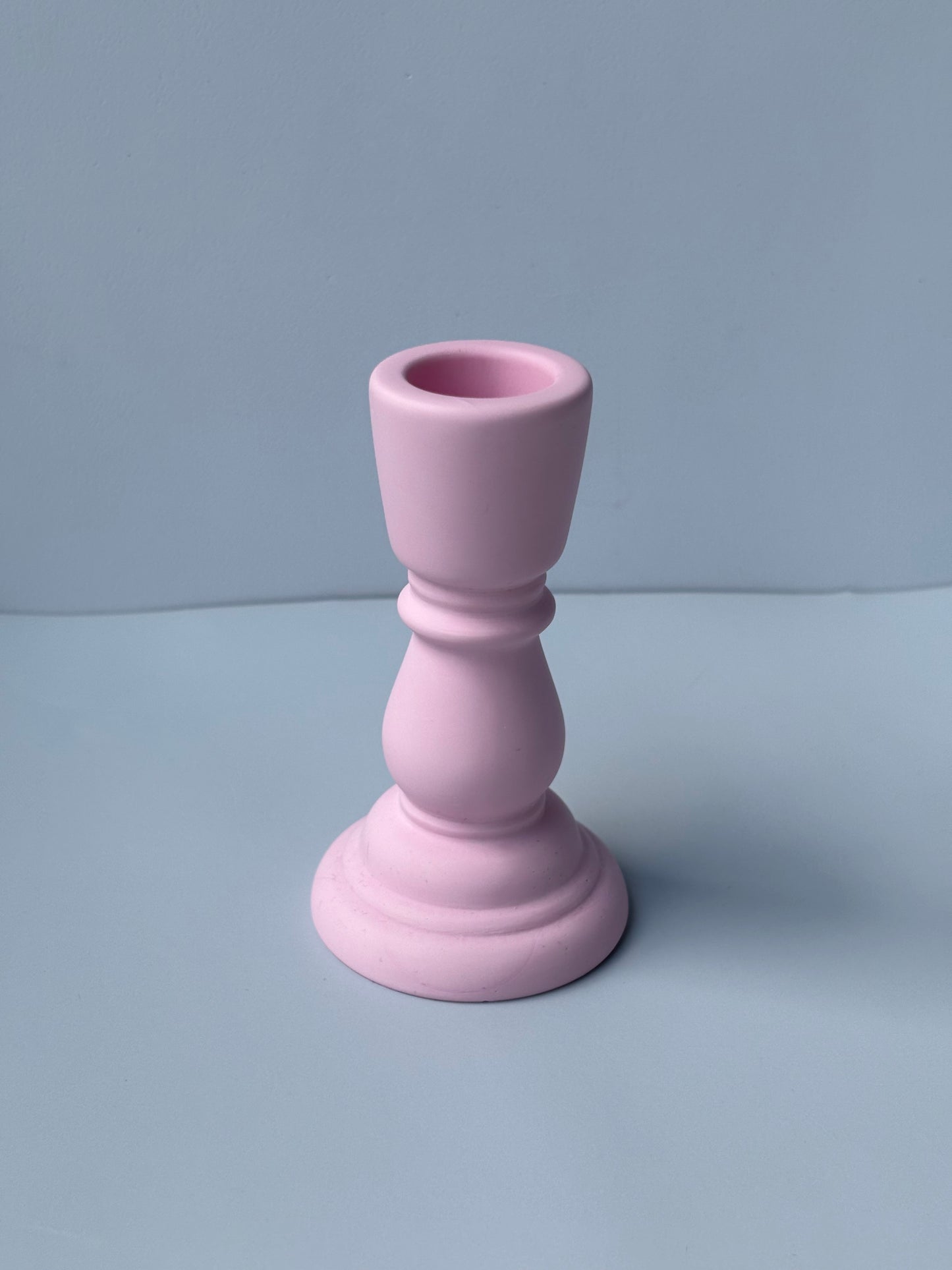 Świecznik Lumiere - Różowy