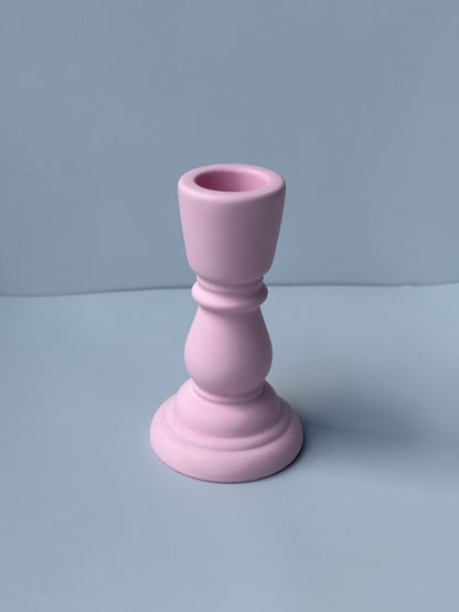 Świecznik Lumiere - Różowy