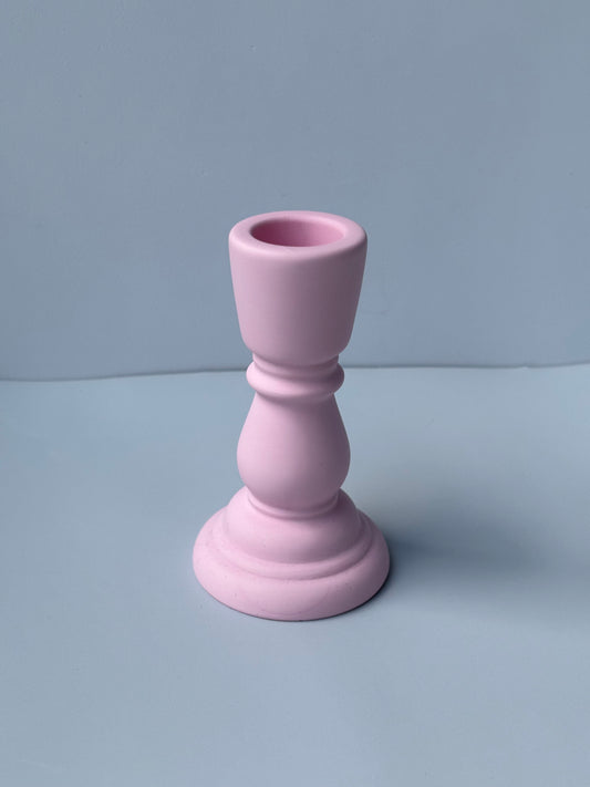 Świecznik Lumiere - Różowy