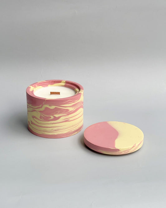 Świeca Sojowa Basic - VELVET SANDALWOOD