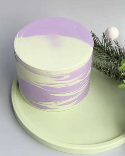 Świeca Sojowa Basic -  CREAMY LAVENDER