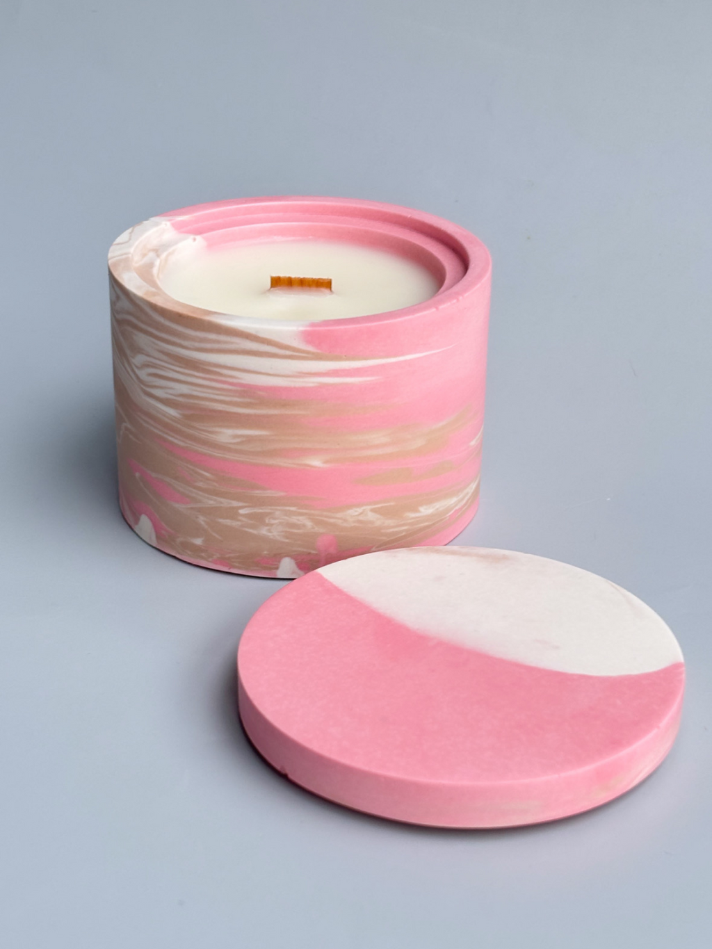 Świeca Sojowa CREAMY LAVENDER