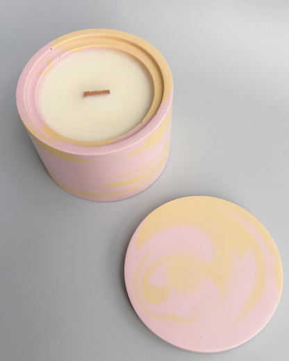 Świeca Sojowa Basic - PINK GRAPEFRUIT