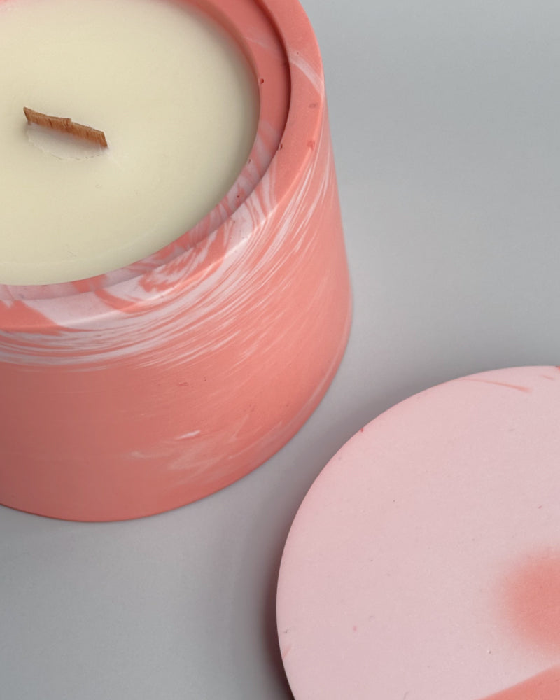 Basic Soy Candle - PINK GRAPEFRUIT