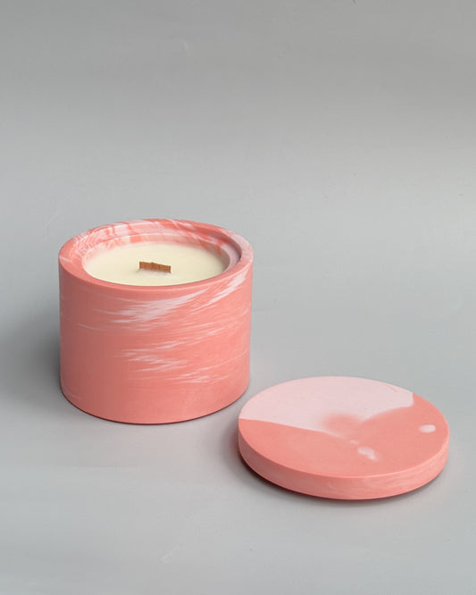 Basic Soy Candle - PINK GRAPEFRUIT
