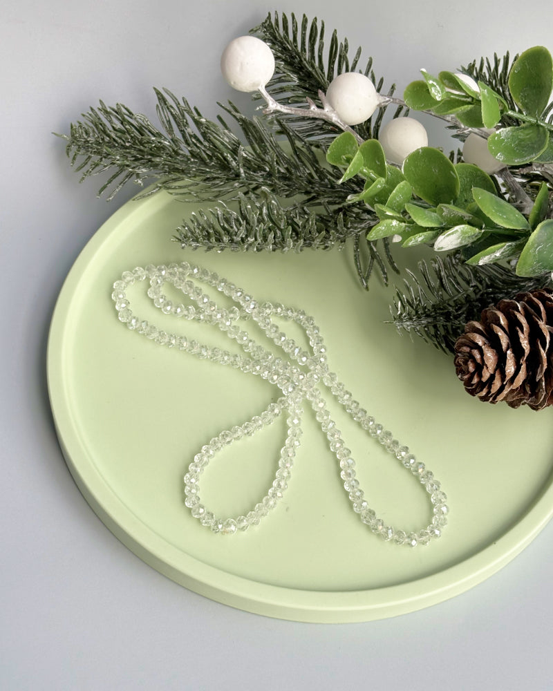 Taca dekoracyjna mała - Jasnozielony