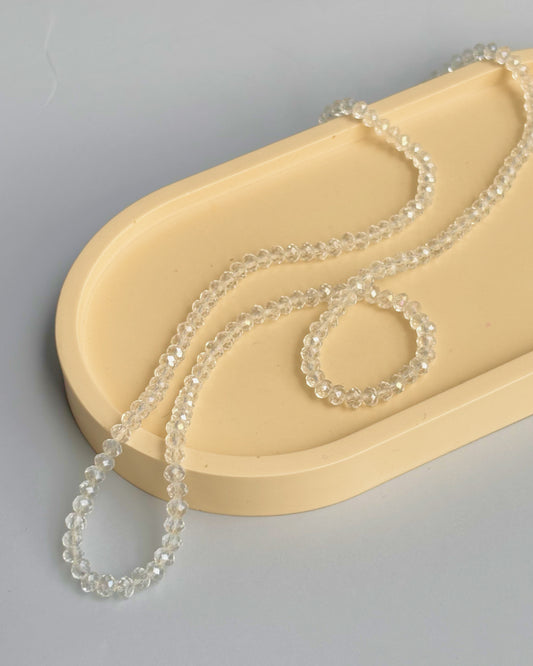 Taca dekoracyjna - Bezowy